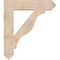 Ekena Millwork Funston Arts & Crafts Smooth Bracket, Douglas Fir, 5 1/2"W x 30"D x 34"H BKT06X30X34FST03SDF - alternate 2